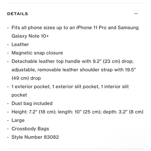 Tory Burch Robinson Messenger purse - Picture 9 of 9